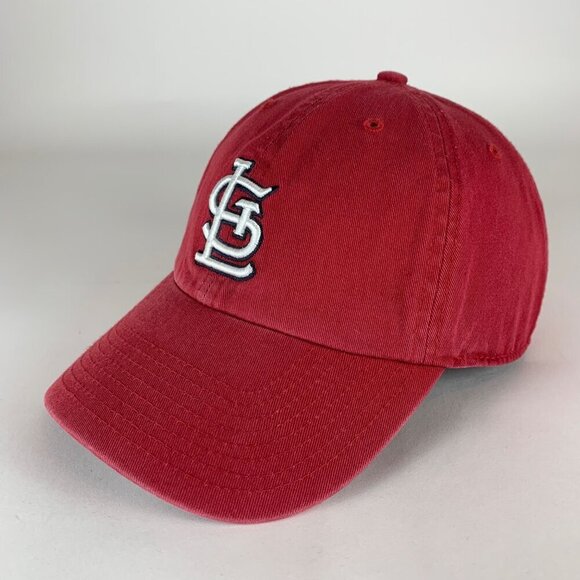 St Louis Cardinals MLB Red 47 Brand Franchise Fitted Hat Mens Medium - Picture 1 of 5